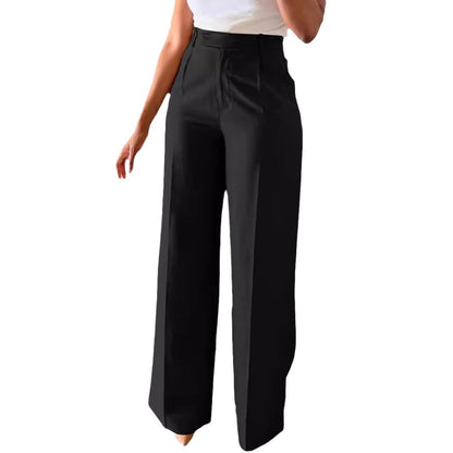 Ofira | Women’s High-Waist Tailored Wide Leg Trousers