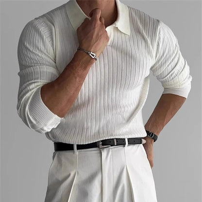 Paolo | Men’s Ribbed Polo Shirt
