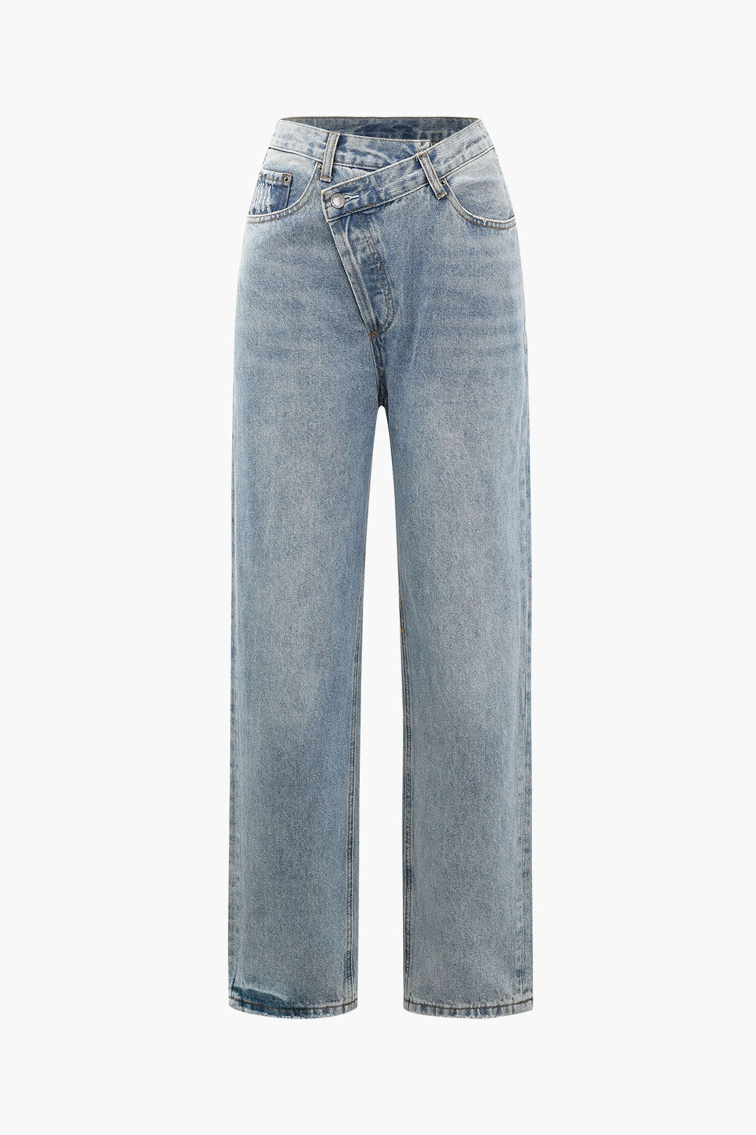 Raelynn | Women’s Asymmetric High-Waisted Jeans