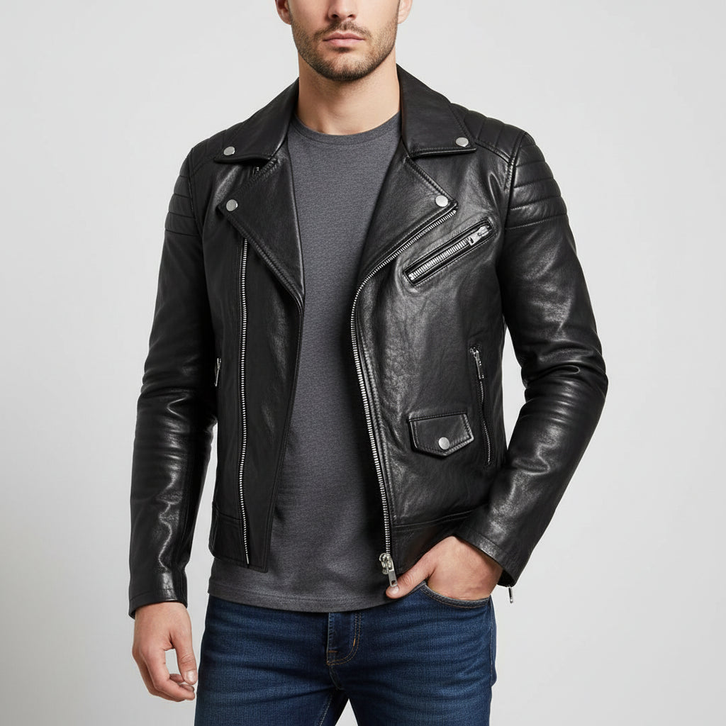 Ravenna | Women’s Leather Biker Jacket