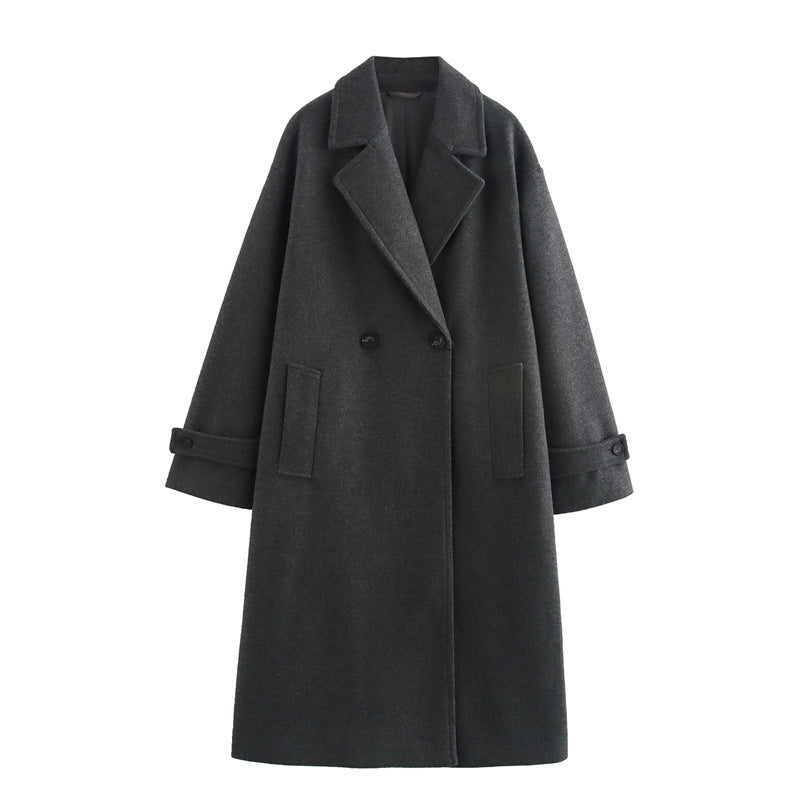 Reece | Women’s Oversized Double Breasted Wool Overcoat
