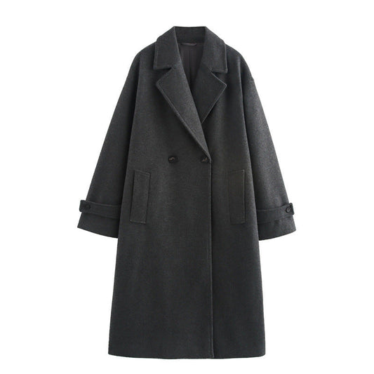 Reece | Women’s Oversized Double Breasted Wool Overcoat