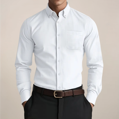 Renvio | Men’s Classic Long Sleeve Button-Up Shirt
