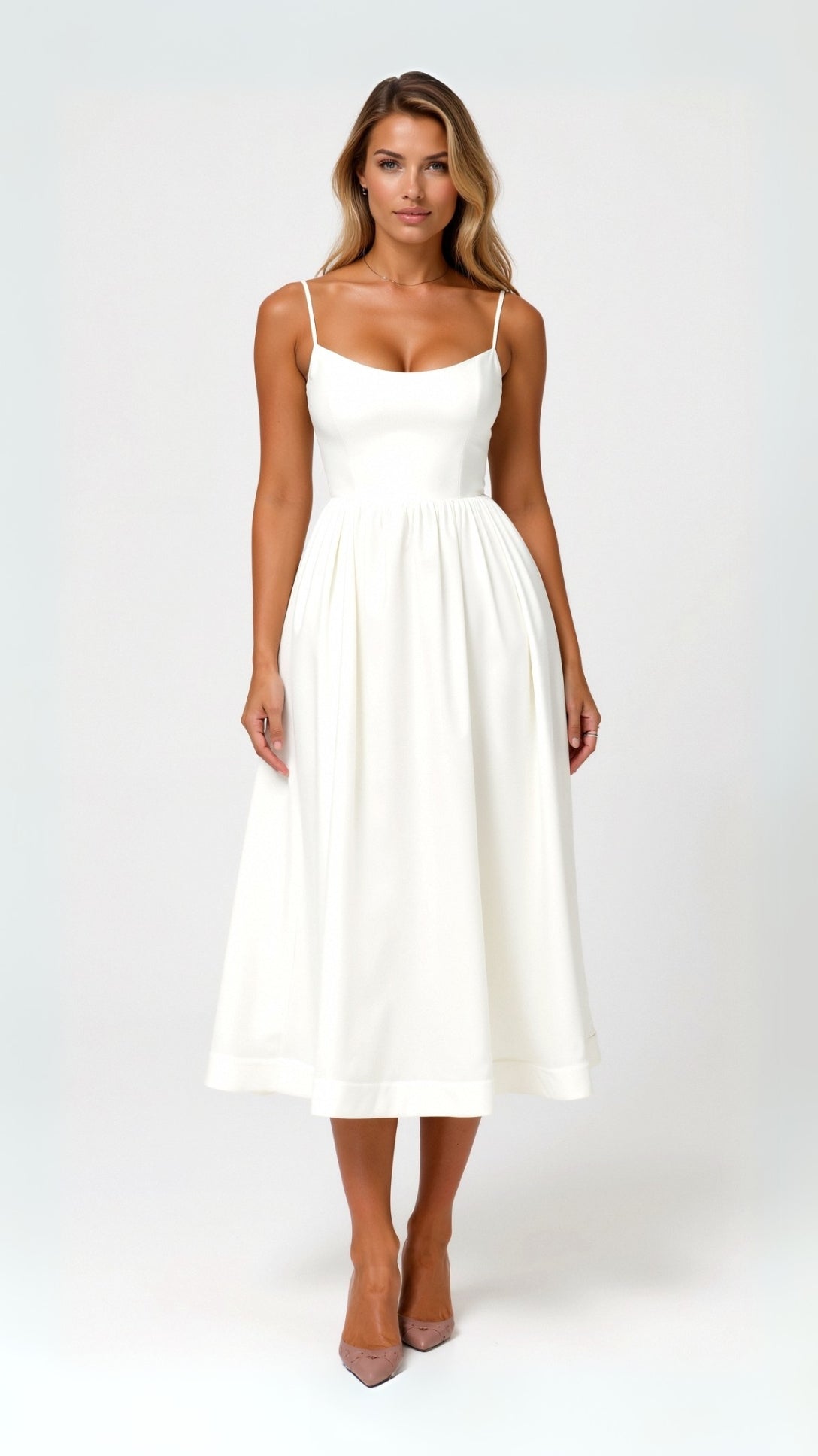 Rorie | Women’s Strappy Midi Dress