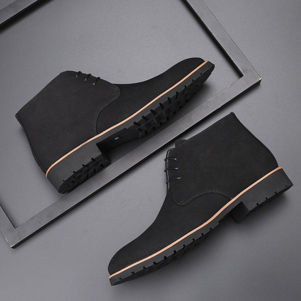 Rovano | Men’s Suede Ankle Shoes