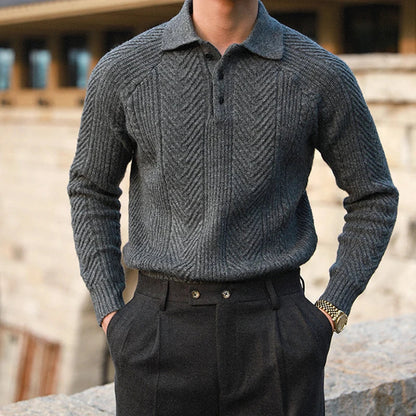 Ryder | Men’s Hand Knitted Luxury Sweater