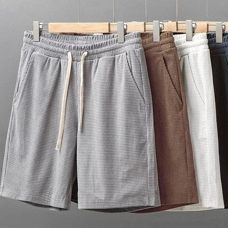 Tenley | Men’s Waffle Knit Drawstring Shorts