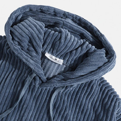 Josiah | Men’s Corduroy Comfort Hoodie
