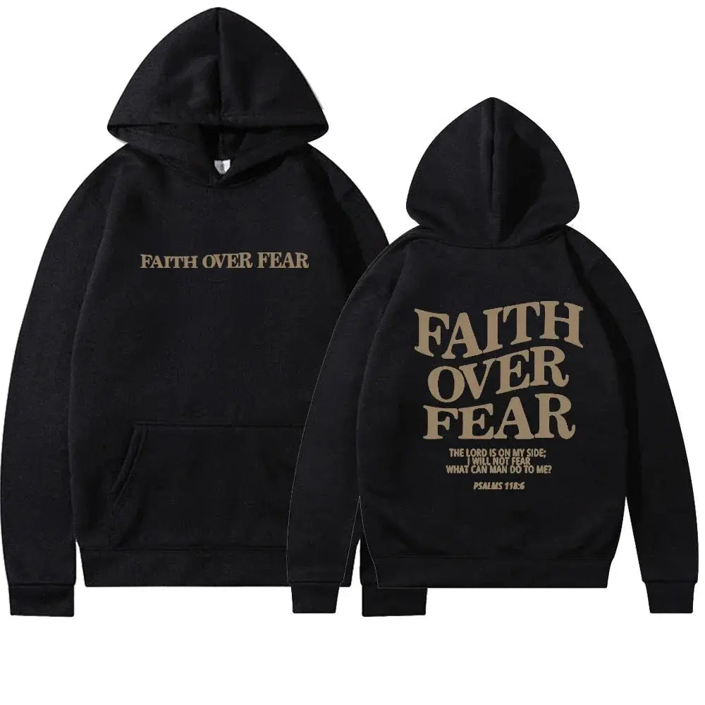 Mirane | Unisex Faith Over Fear Graphic Hoodie
