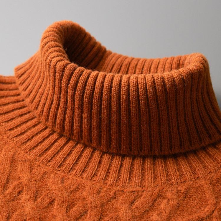Jayman | Men’s Radcliffe Merino Wool Turtleneck