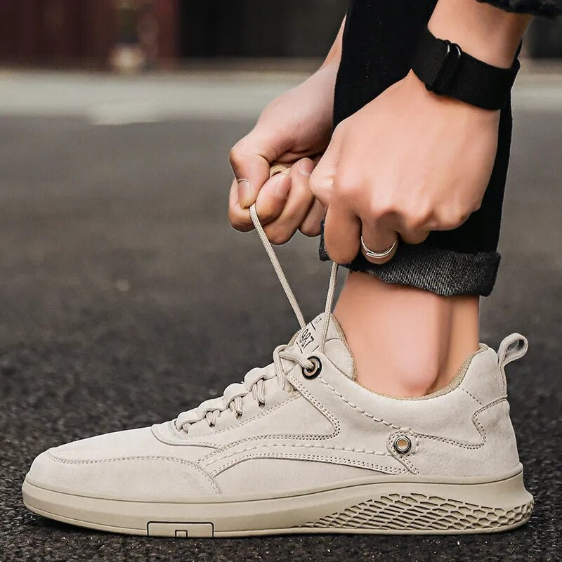 Garett | Men’s Suede Casual Sneakers