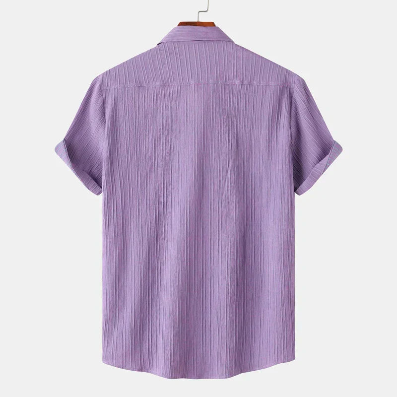Genaro | Men’s Summer Linen-Cotton Shirt