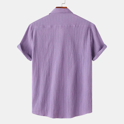 Genaro | Men’s Summer Linen-Cotton Shirt