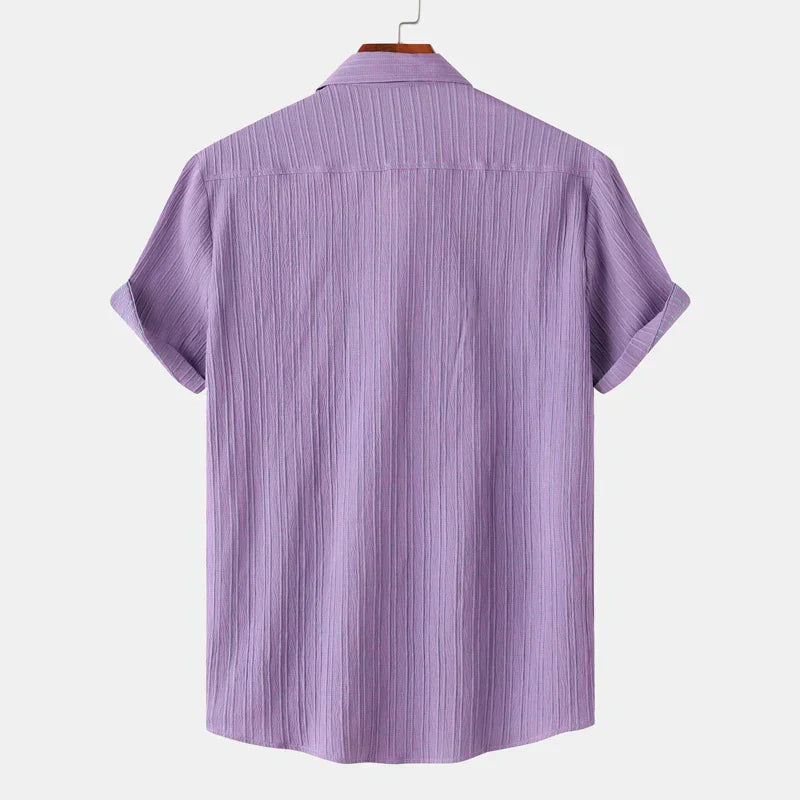Genaro | Men’s Summer Linen-Cotton Shirt