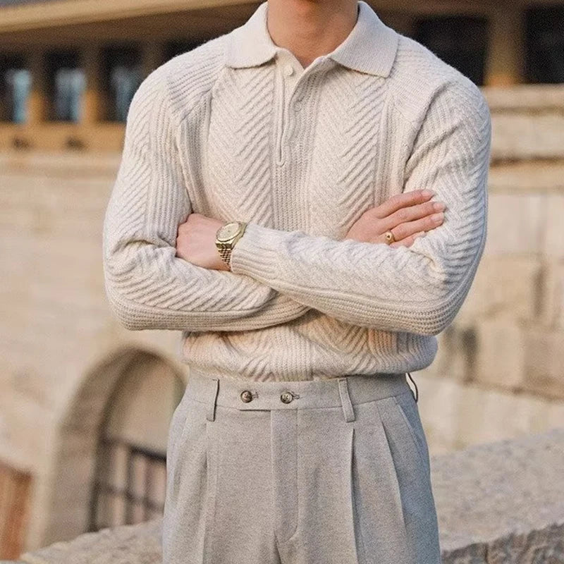 Ryder | Men’s Hand Knitted Luxury Sweater