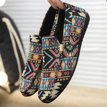 Creed | Men’s Aztec Canvas Loafers