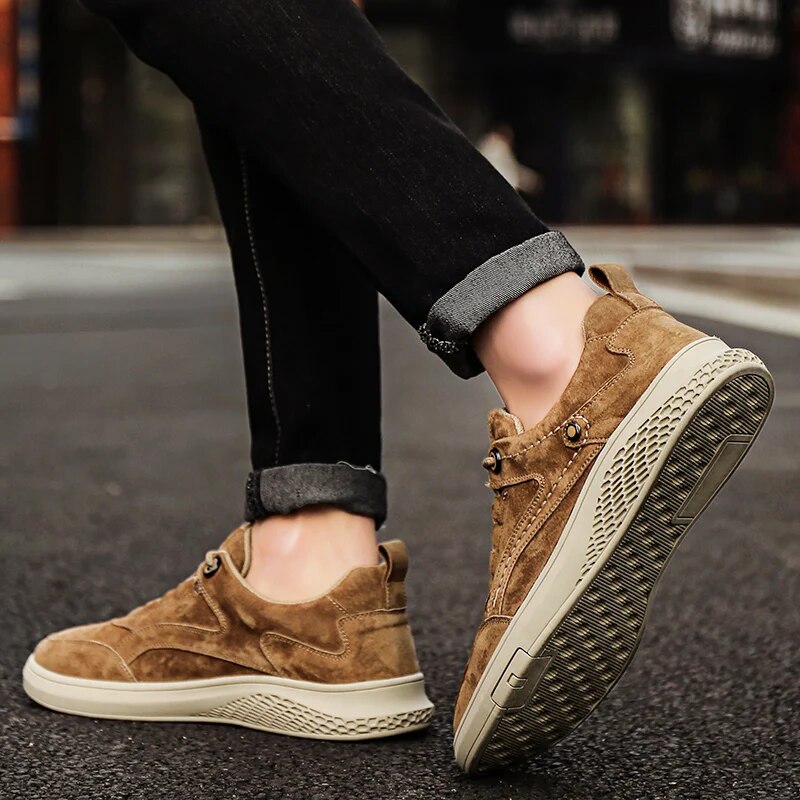 Garett | Men’s Suede Casual Sneakers