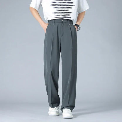 Tamsin | Men’s Relaxed Fit Pleated Dress Trousers