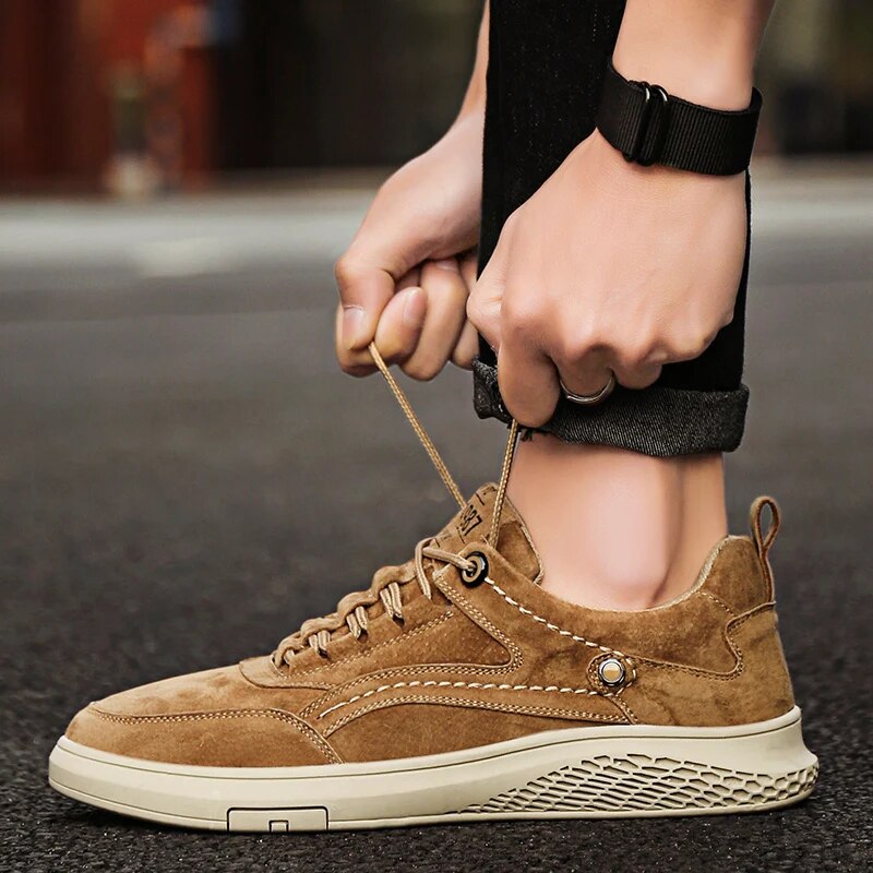 Garett | Men’s Suede Casual Sneakers