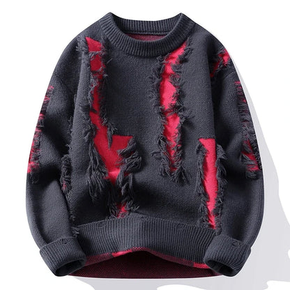 Ryker | Men’s Distressed Streetwear Crewneck