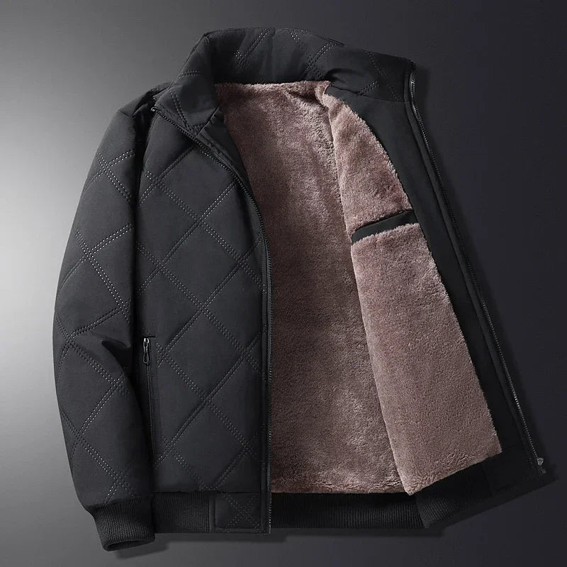 Morgan | Men’s Quilted Bomber Jacket