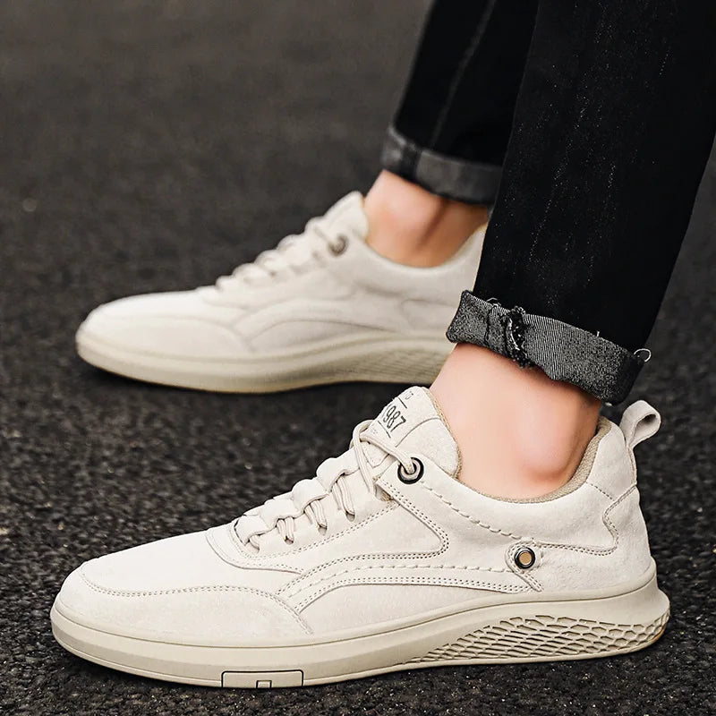 Garett | Men’s Suede Casual Sneakers