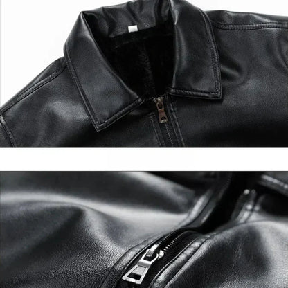 Nonie | Women’s Vegan Leather Bomber Jacket