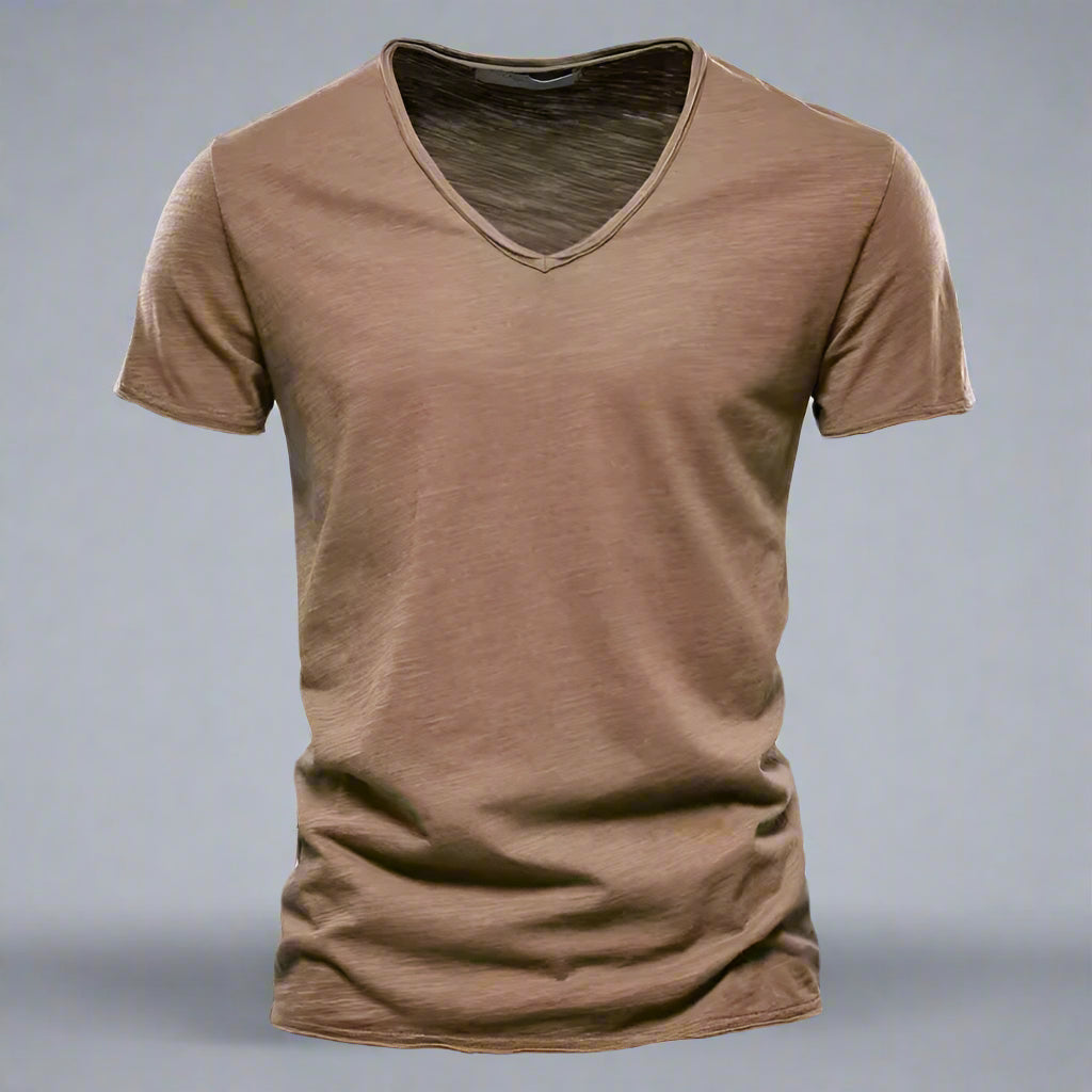 Winslow | Men’s 100% Cotton V-Neck Shirt