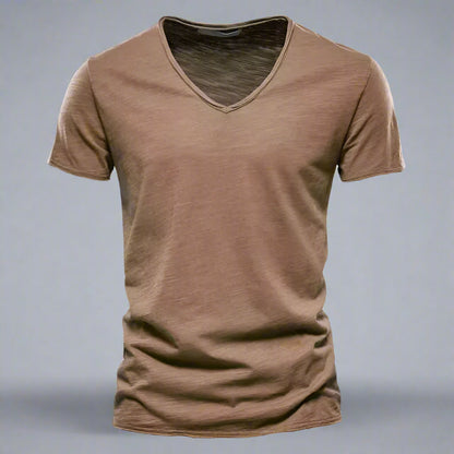 Winslow | Men’s 100% Cotton V-Neck Shirt