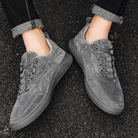 Garett | Men’s Suede Casual Sneakers