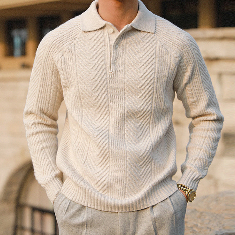 Ryder | Men’s Hand Knitted Luxury Sweater