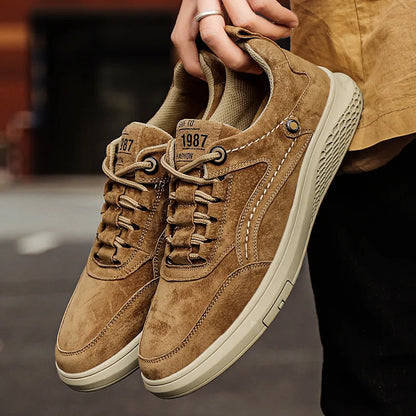 Garett | Men’s Suede Casual Sneakers