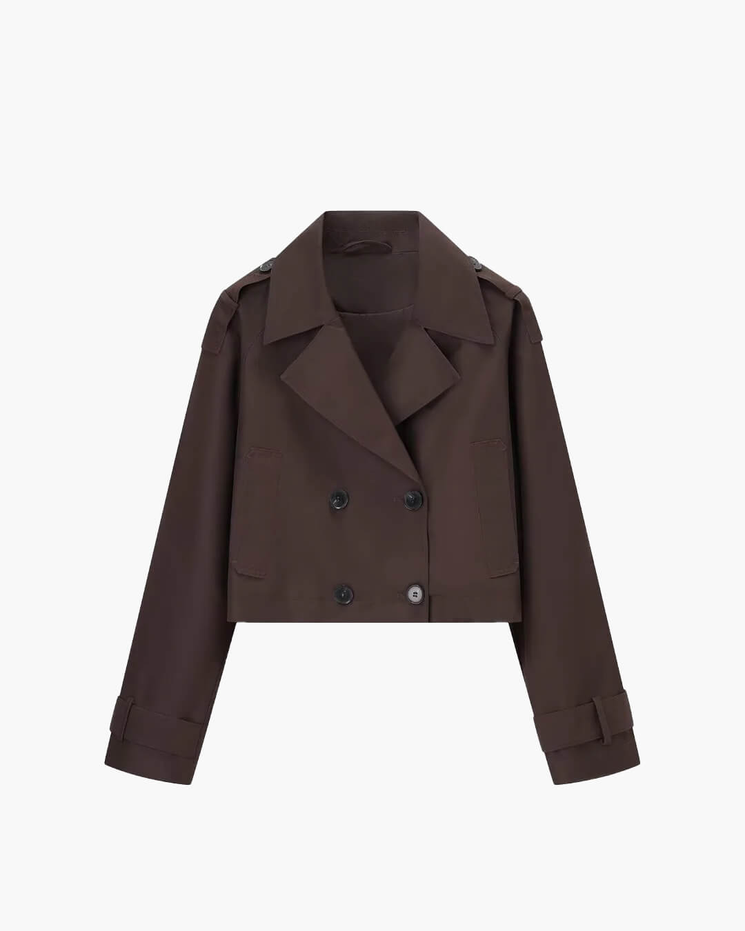 Cillian | Women’s Cropped Double Breasted Trench Coat