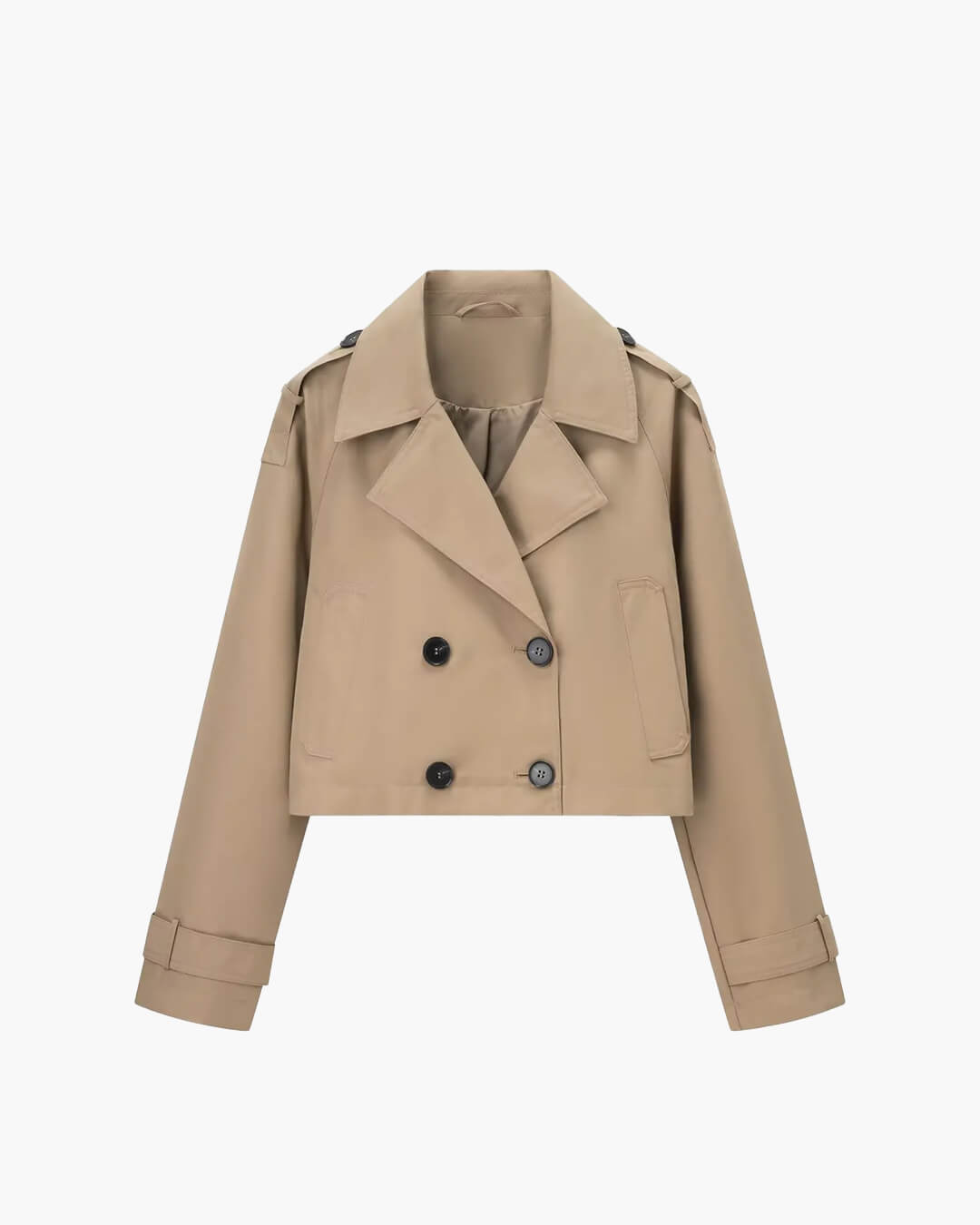 Cillian | Women’s Cropped Double Breasted Trench Coat