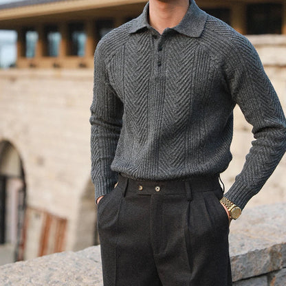 Ryder | Men’s Hand Knitted Luxury Sweater