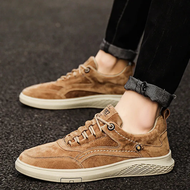 Garett | Men’s Suede Casual Sneakers