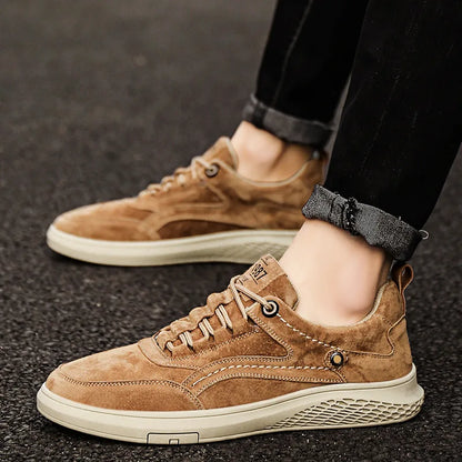 Garett | Men’s Suede Casual Sneakers