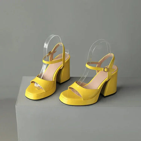 Valetta | Women’s Glossy Patent Leather Block Heels