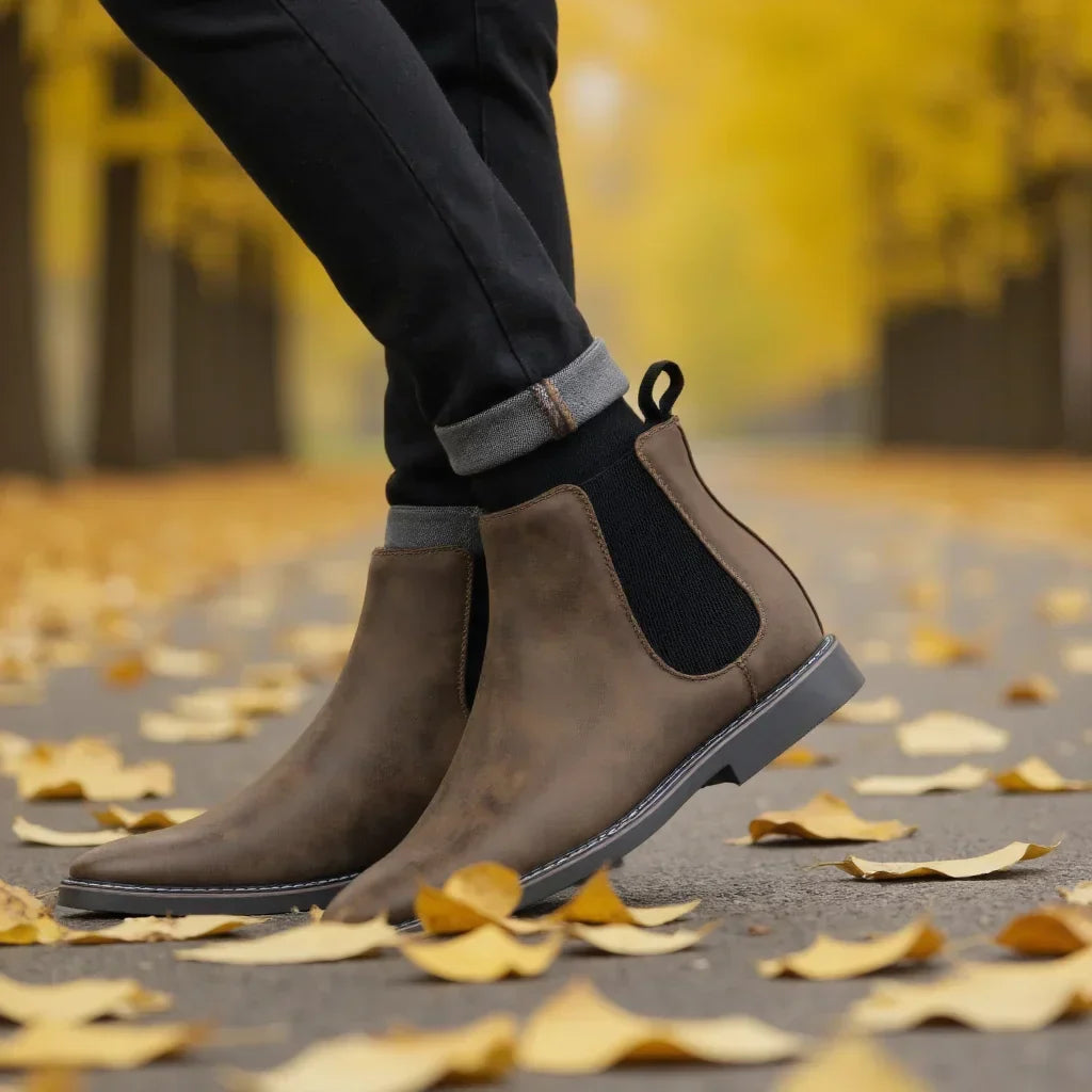 Sawyer | Men’s Premium Leather Chelsea Boots
