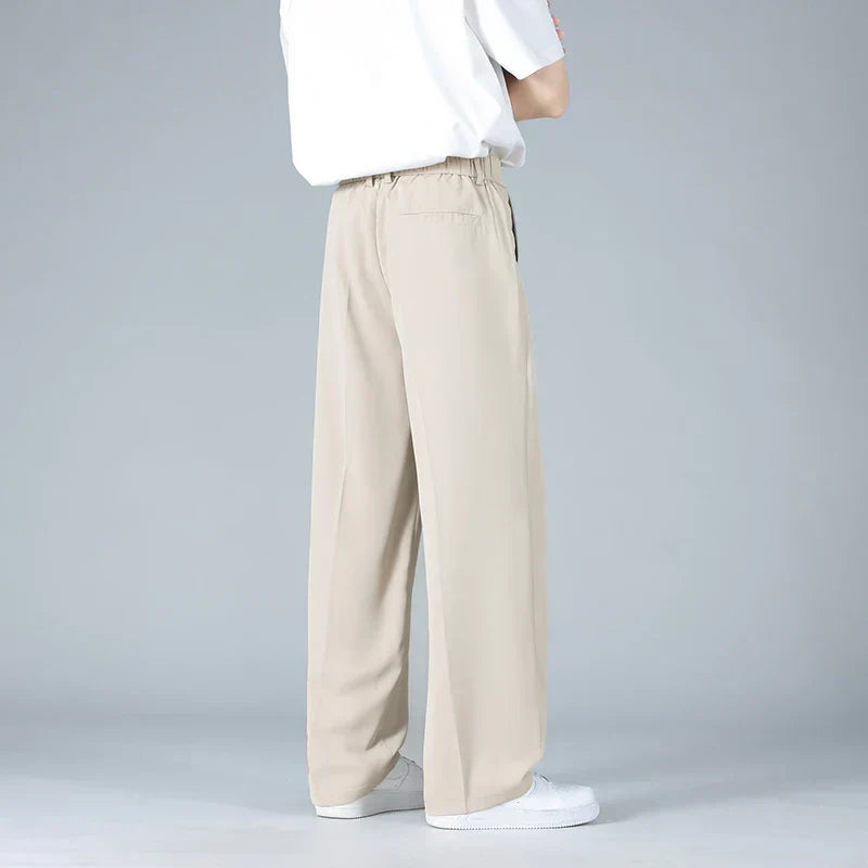 Tamsin | Men’s Relaxed Fit Pleated Dress Trousers