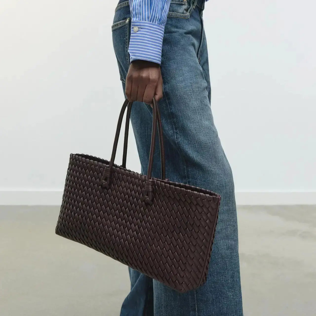 Addison | Women’s Handwoven Leather Handbag