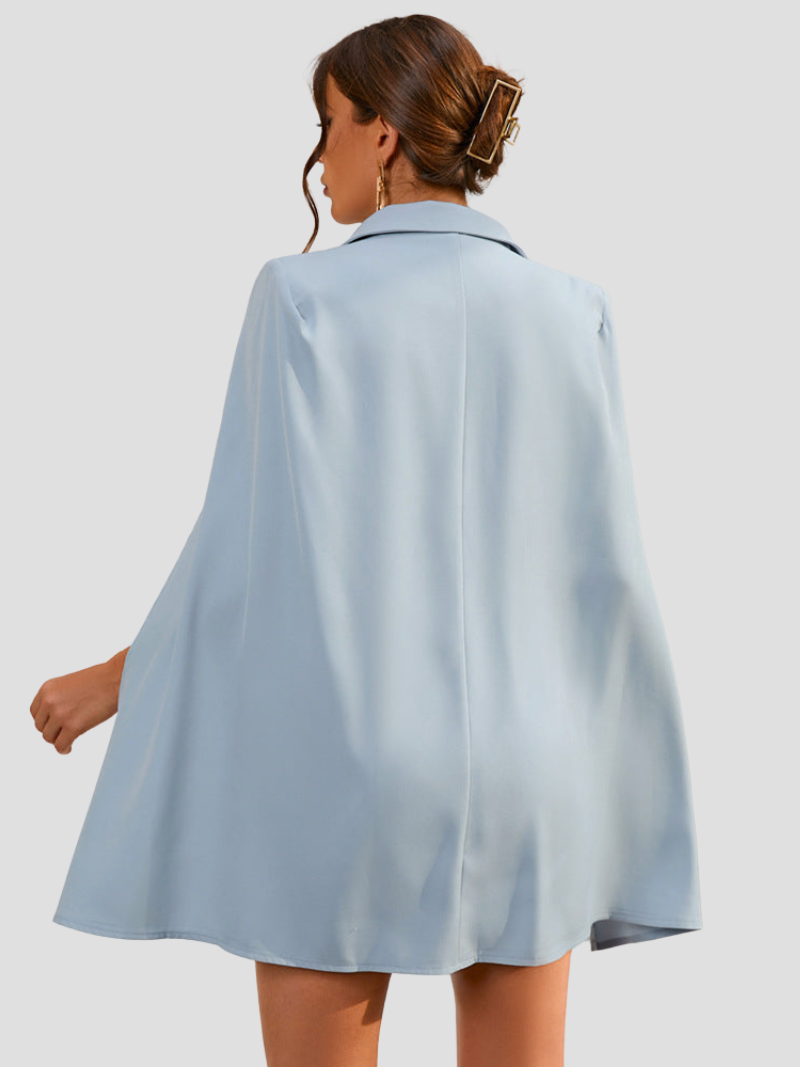 Reiko | Women’s Cape Blazer Mini Dress