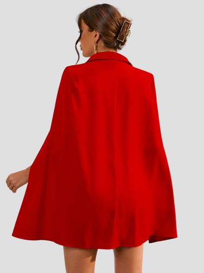 Reiko | Women’s Cape Blazer Mini Dress