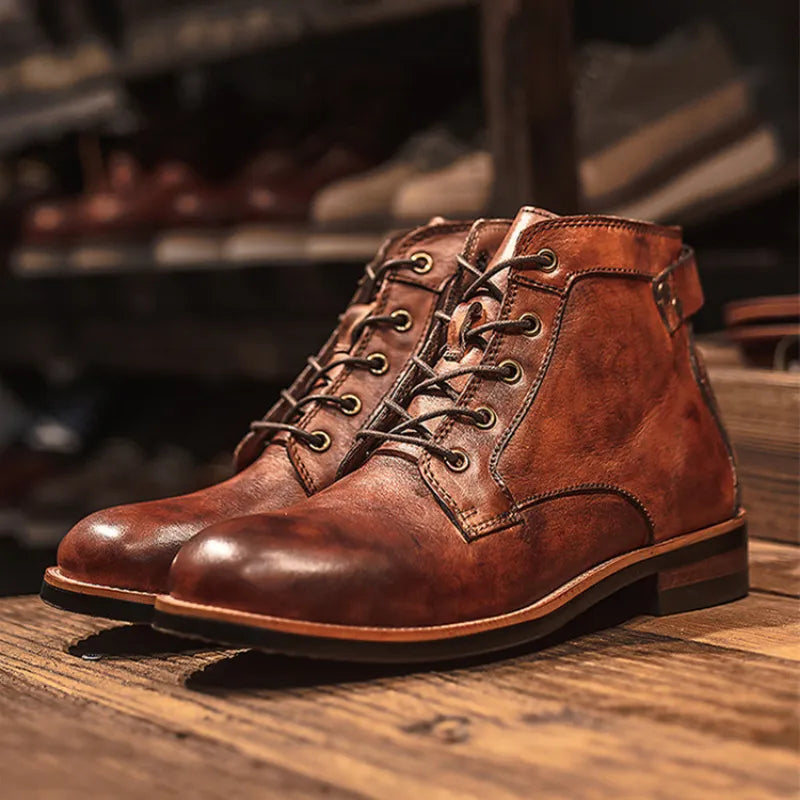 Judd | Men’s Classic Leather Lace-Up Boots