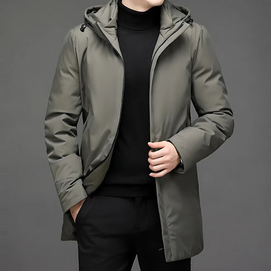 Sanjo | Men’s Stylish Long Jacket with Insulating Lining