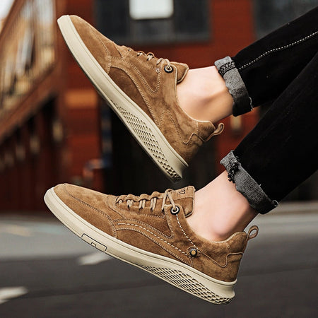 Garett | Men’s Suede Casual Sneakers