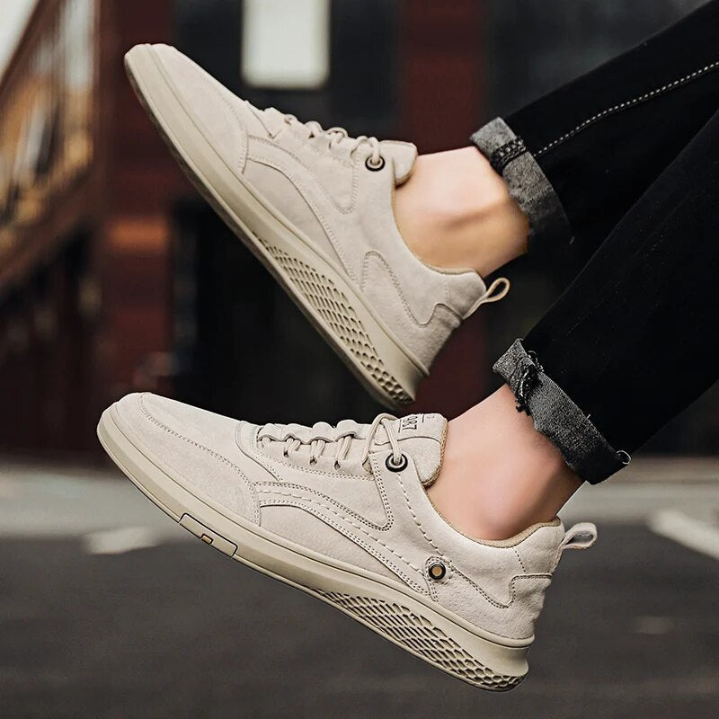 Garett | Men’s Suede Casual Sneakers