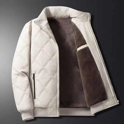 Morgan | Men’s Quilted Bomber Jacket