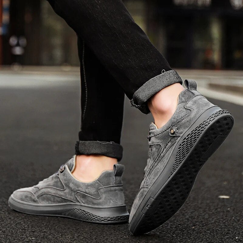 Garett | Men’s Suede Casual Sneakers