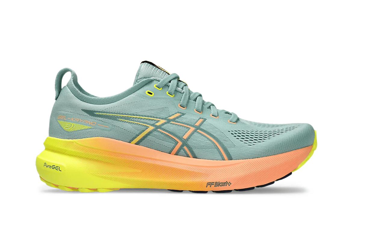 ASICS Gel-Kayano 31 Stability Running Shoes Cushioned Breathable Road Trainers
